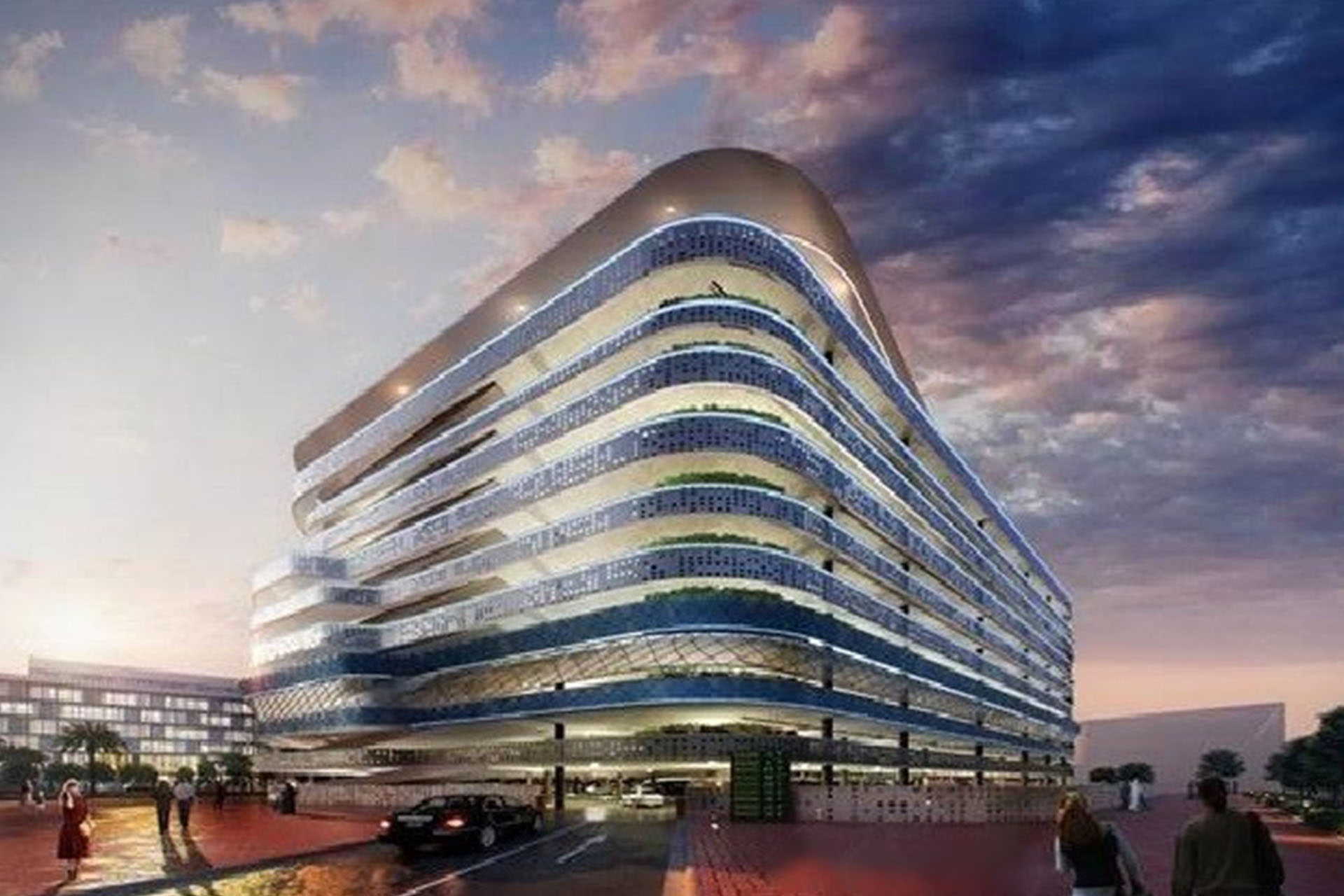 Meydan Parking — Net Zero building